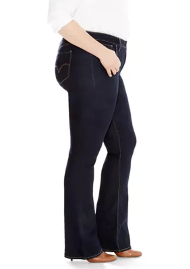 Plus Shaping Bootcut Jeans