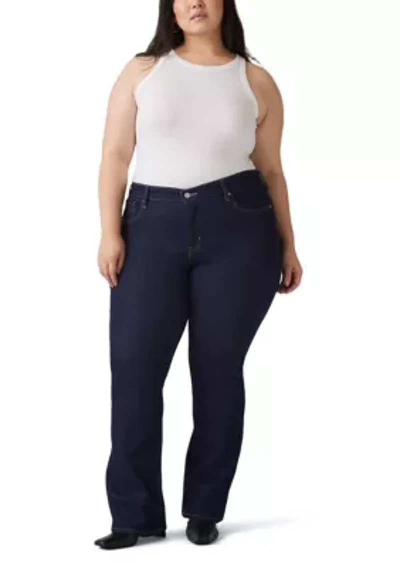 Plus Shaping Bootcut Jeans