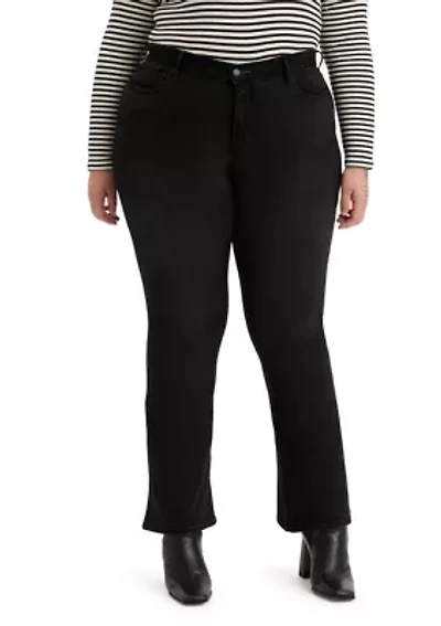 Plus Shaping Bootcut Jeans