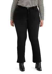 Plus Shaping Bootcut Jeans