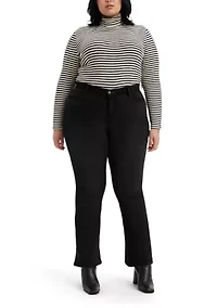 Plus Shaping Bootcut Jeans