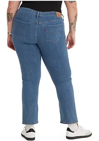 Plus Classic Straight Leg Jeans