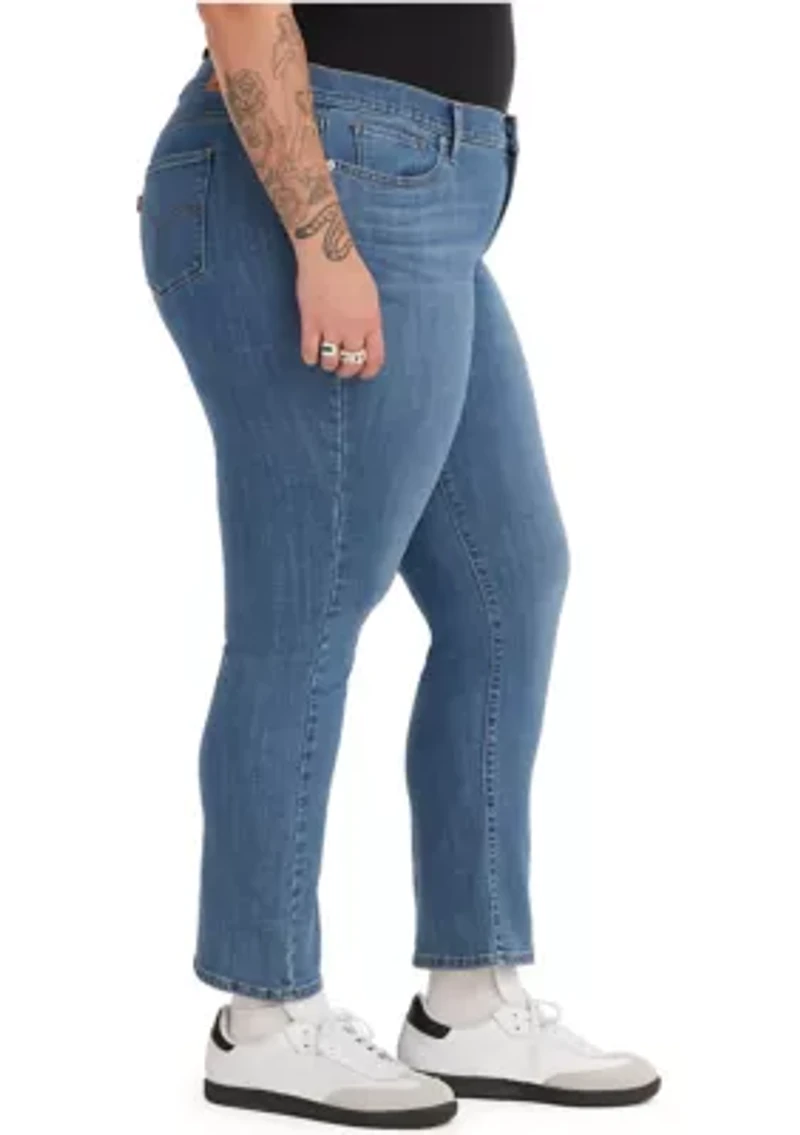 Plus Classic Straight Leg Jeans
