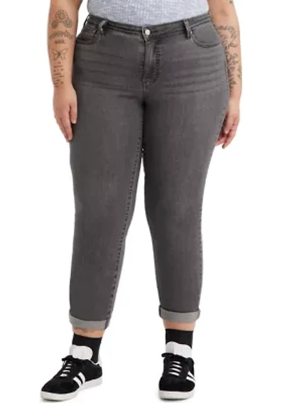 Plus Boyfriend Jeans