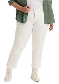 Plus Boyfriend Jeans