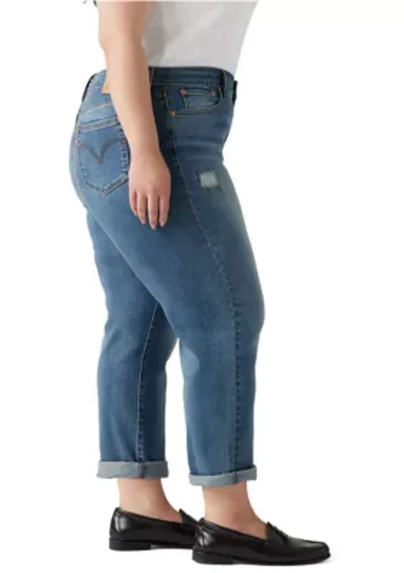 Plus Boyfriend Jeans