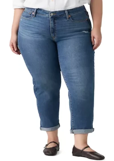 Plus Boyfriend Jeans