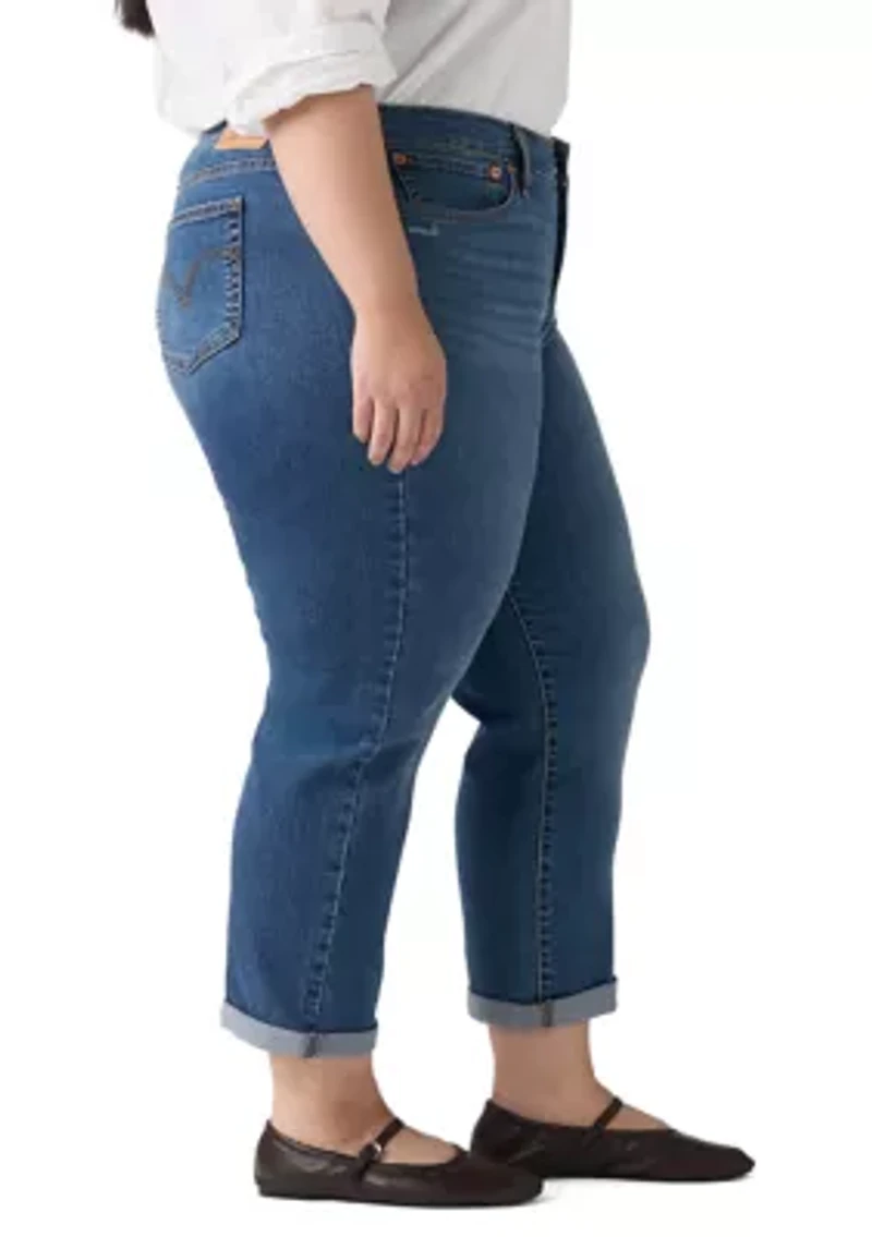 Plus Boyfriend Jeans