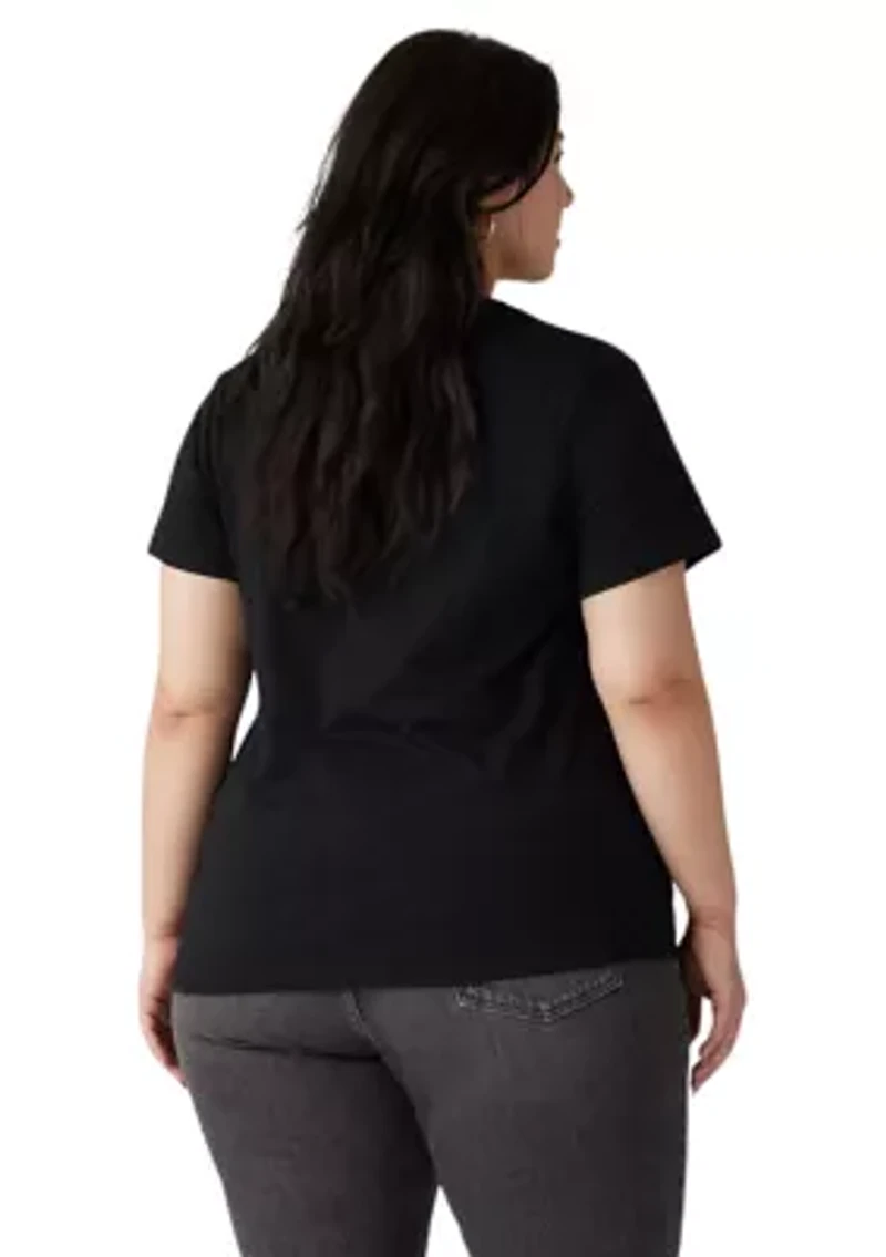 Plus Horse Poster Graphic T-Shirt