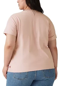 Plus Blake Brushstroke Graphic T-Shirt