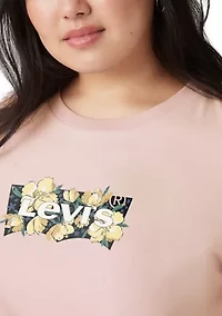 Plus Blake Brushstroke Graphic T-Shirt