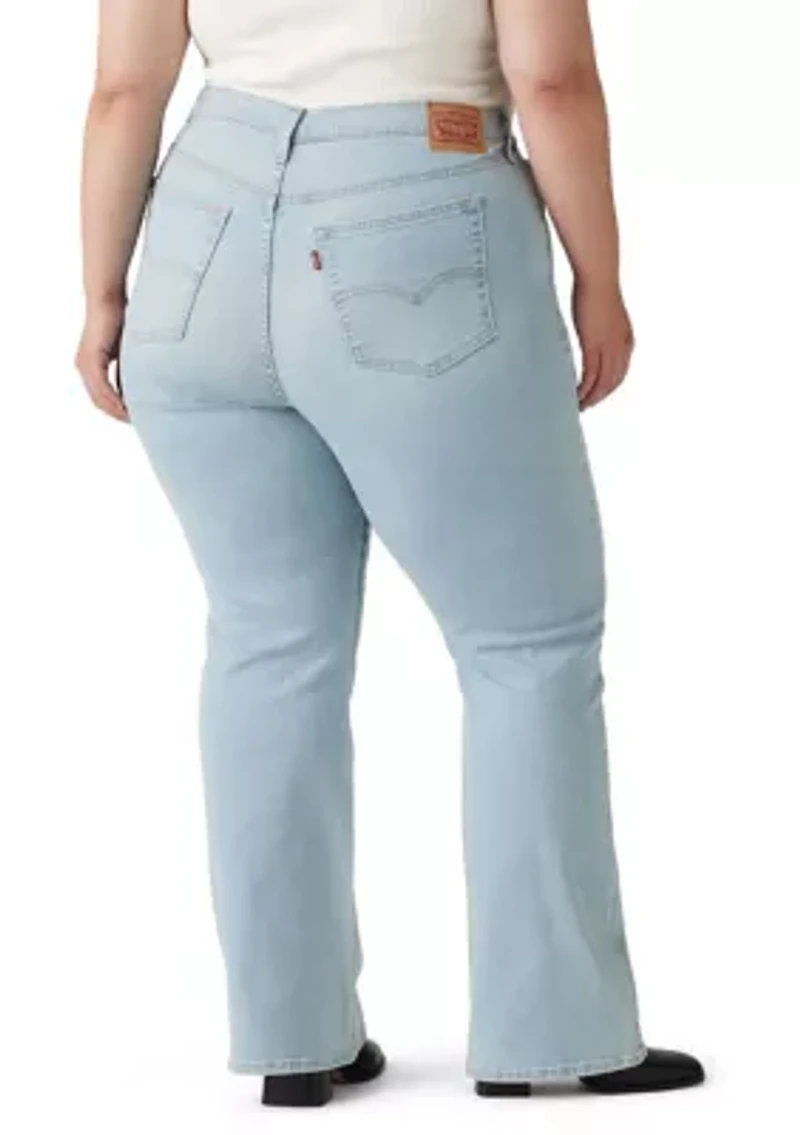 Plus High Rise Bootcut Jeans