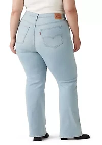 Plus High Rise Bootcut Jeans