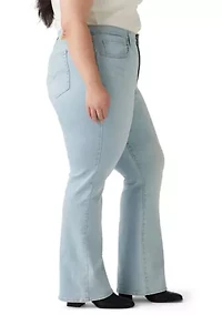 Plus High Rise Bootcut Jeans