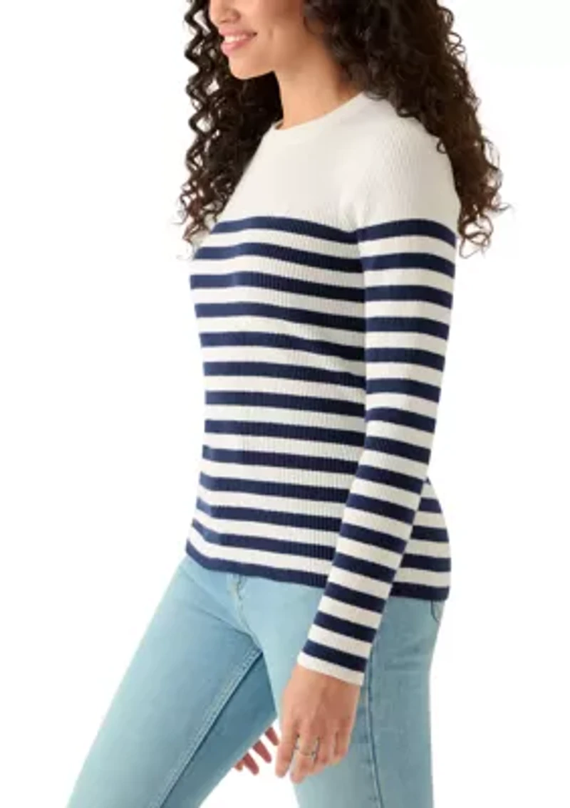 Rib Crew Sweater