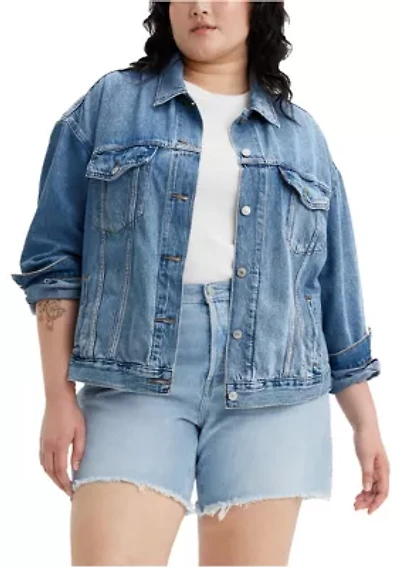 Plus 90s Trucker Jacket