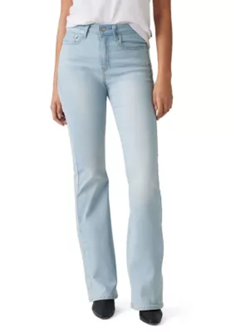 High Rise Flare Jeans