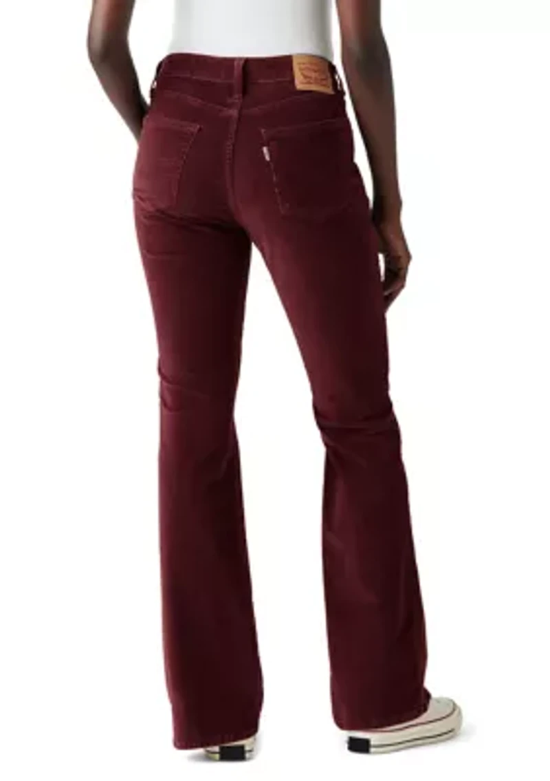 726 High Rise Flare Corduroy Pants