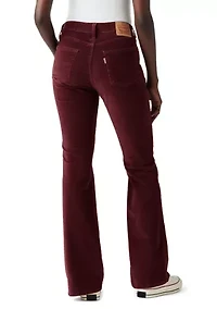 726 High Rise Flare Corduroy Pants