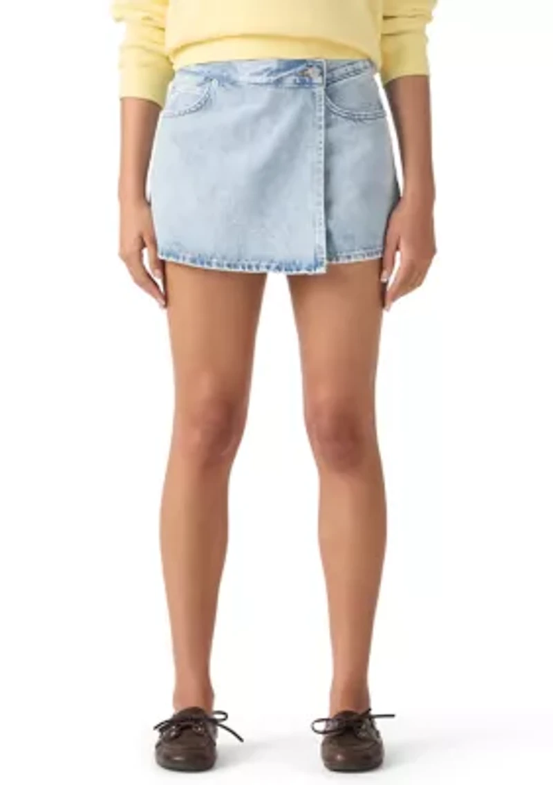Abraided Art Skirt
