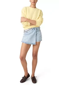 Abraided Art Skirt