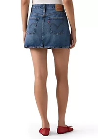 Icon Denim Mini Skirt