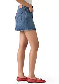Icon Denim Mini Skirt