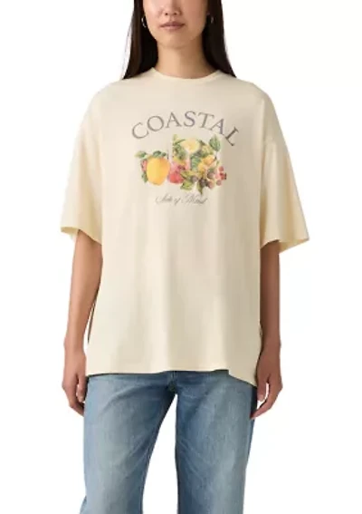 Women's Graphic Short Sleeve Stack Fresh Coast Shirt