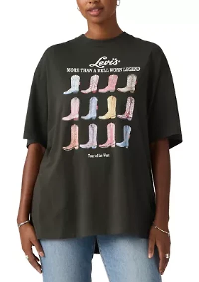 All The Boots Graphic Print T-Shirt