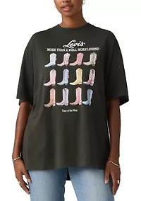 All The Boots Graphic Print T-Shirt