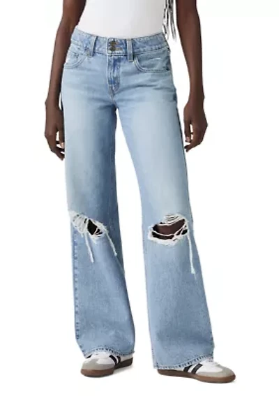 Women's Low-Rise Superlow Loose Jeans