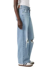 Women's Low-Rise Superlow Loose Jeans