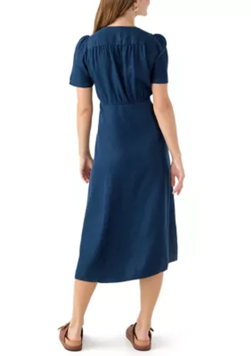 Sabrina Short Sleeve Midi Dress