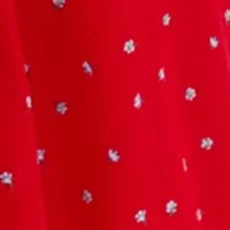 Sabrina Short Sleeve Midi Ditsy Dress