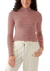 Effortless Long Sleeve Striped Shirt