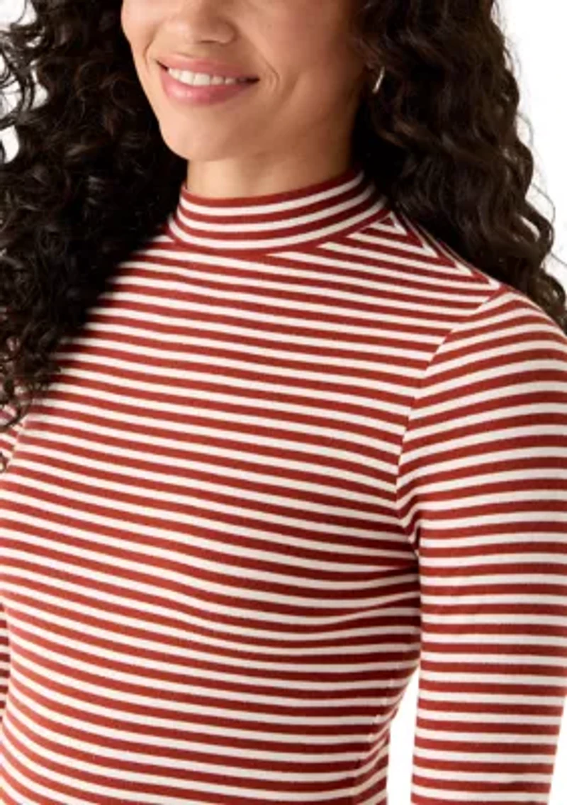 Effortless Long Sleeve Striped Shirt