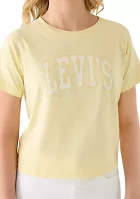 Women's Graphic Game Day Embroidered Flower T-Shirt