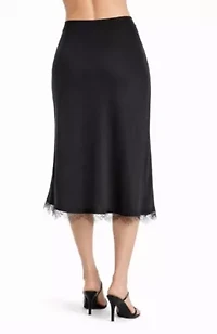 Lace Trim Skirt
