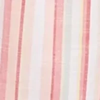 Plus Ruffle Sleeve Striped Dress