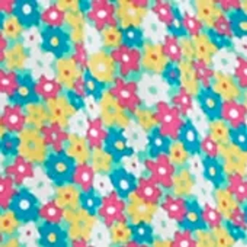 Plus Flutter Sleeve Smocked Waist Dress