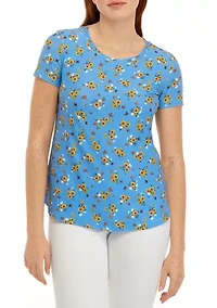 Juniors' Short Sleeve Yummy T-Shirt