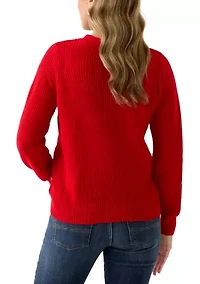 Women's Tinsel Tree Cardigan