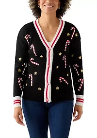 Candy Cane Cardigan
