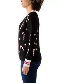 Candy Cane Cardigan