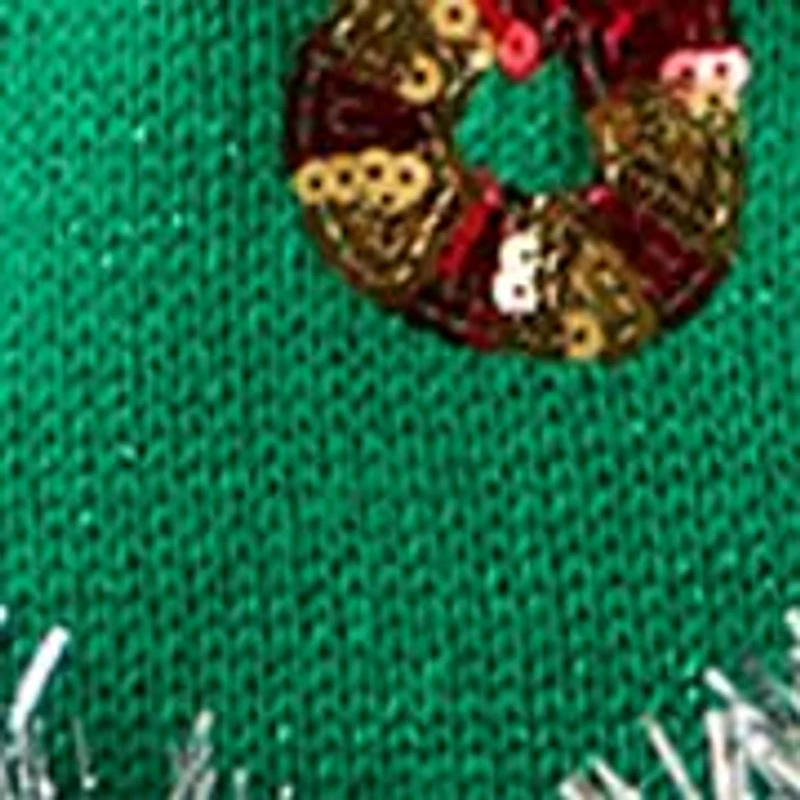 Women's Let It Snow Garland Sweater