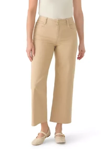 Women's Railroad Stripe Wide Leg Pants
