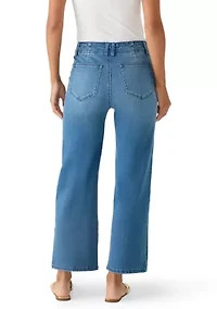 Women's Wide Leg Cropped Pants