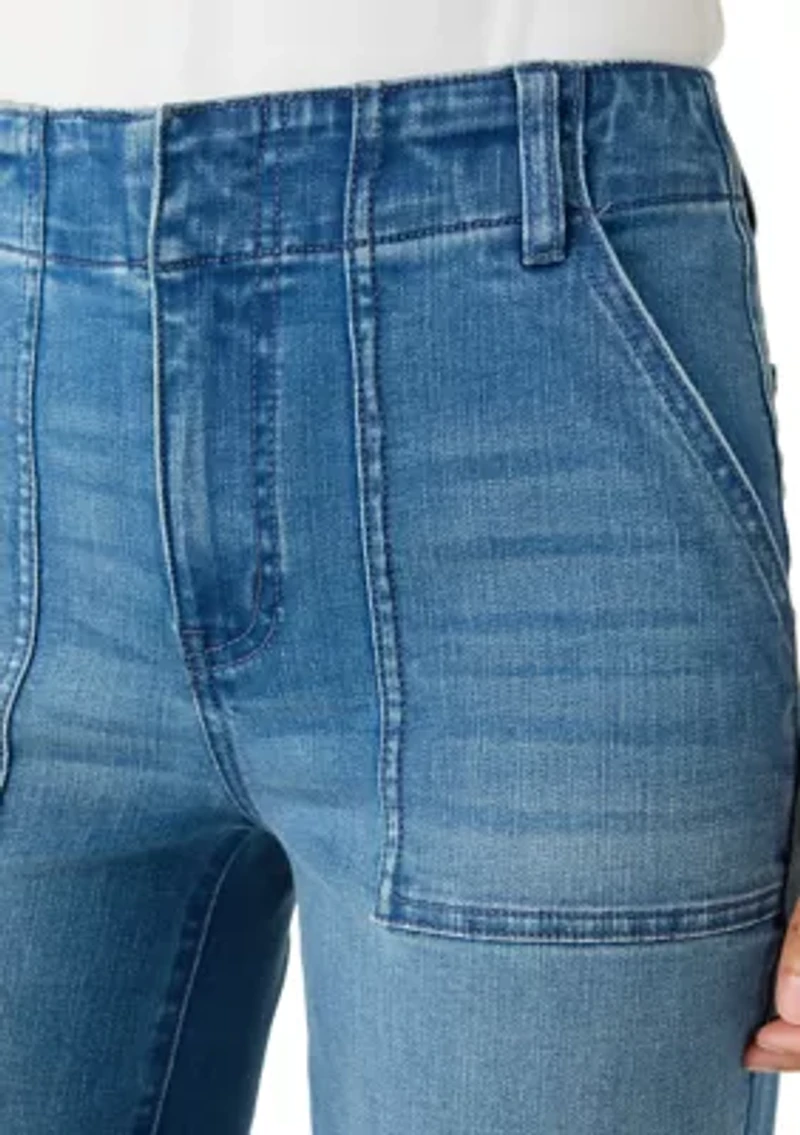 Women's Wide Leg Cropped Pants