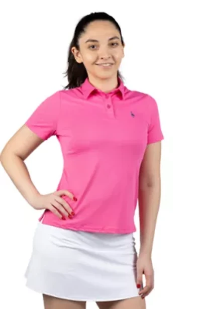 Textured Grid Polo