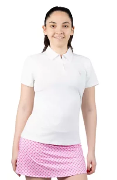 Solid Quarter Zip Polo